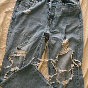 Aeropostale Distressed Blue Jeans